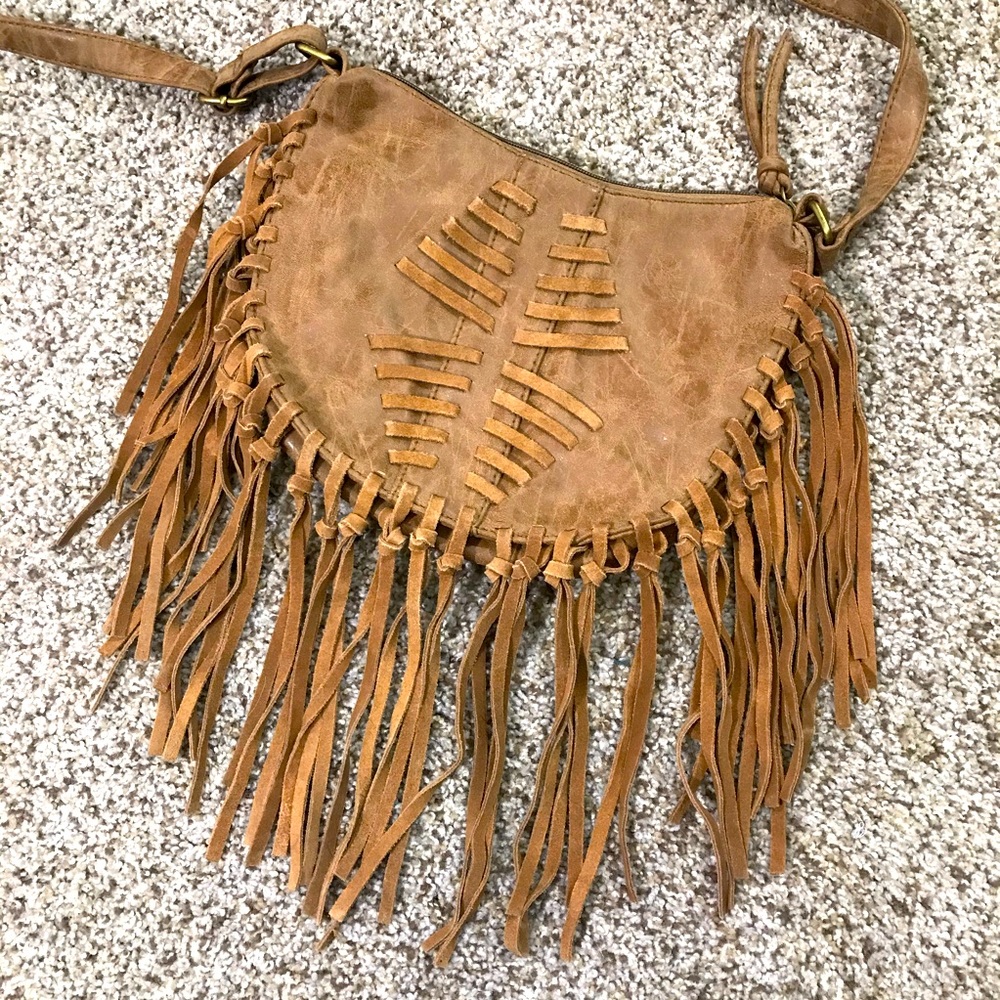 Boho fringe crossbody bag purse Western Rodeo
